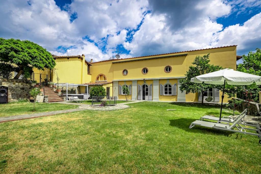 Luxury Limonaia With Jacuzzi Near Florence San Jacopo al Girone Exterior foto